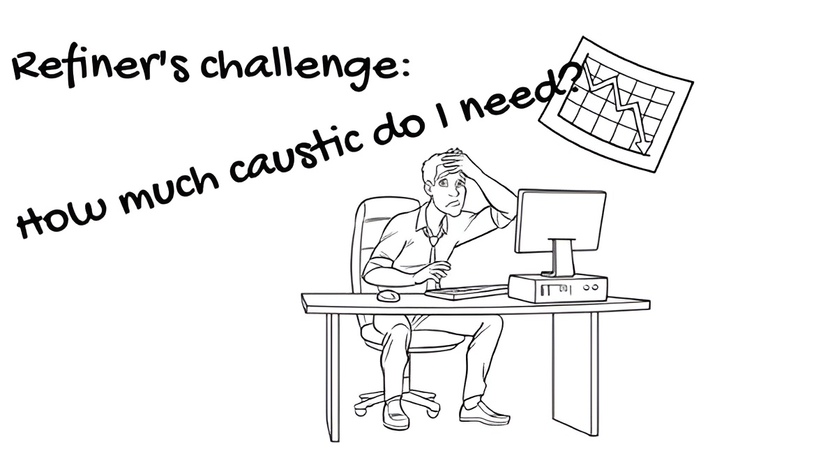 Refiner confused about caustic requirements